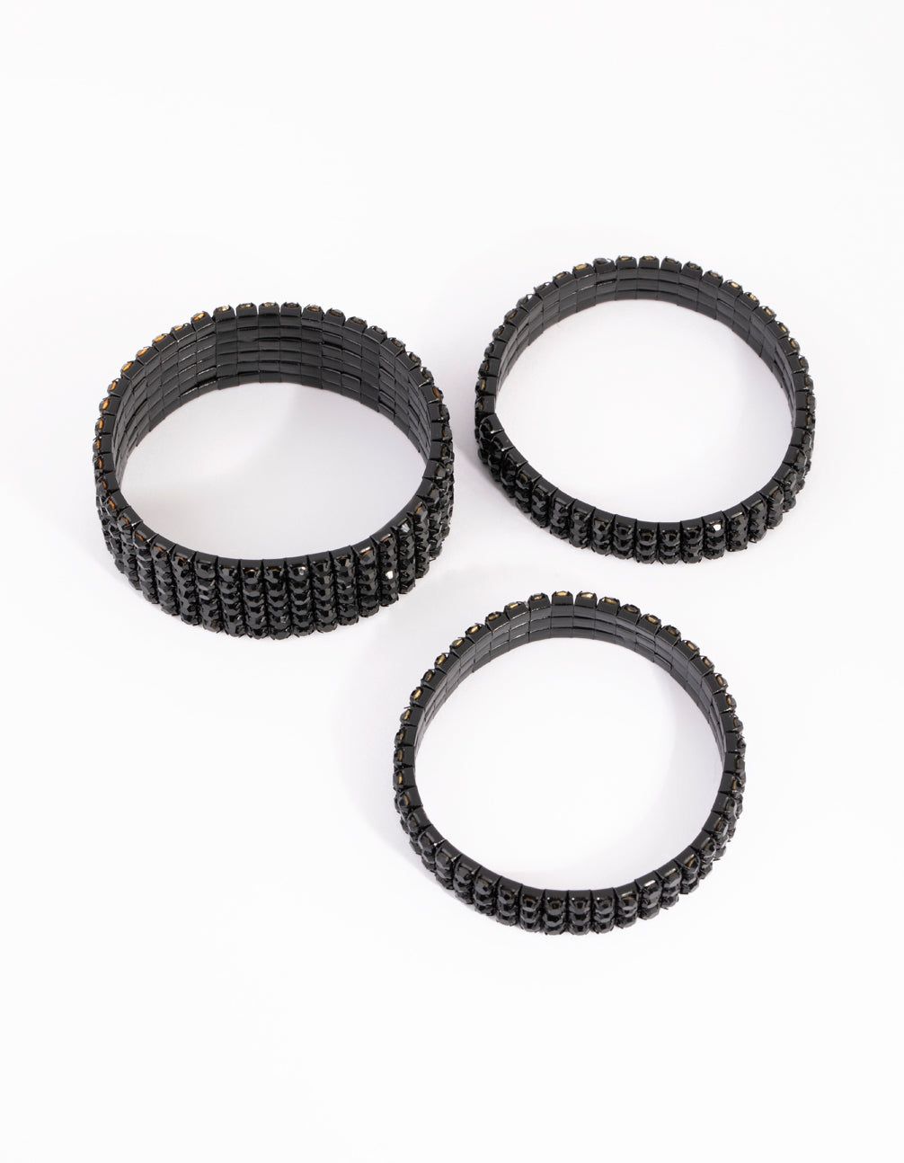 Matte Black Cupchain Bracelet Pack sold by lovisa