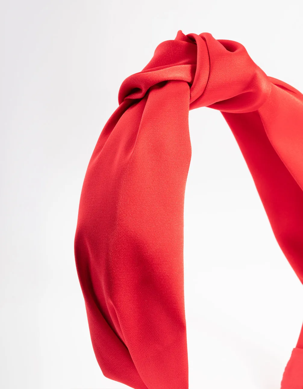 Red Fabric Twist Knot Headband sold by lovisa product image thumbnail 2