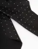 Black Diamante Satin Drop Hair Bow Clip sold by lovisa