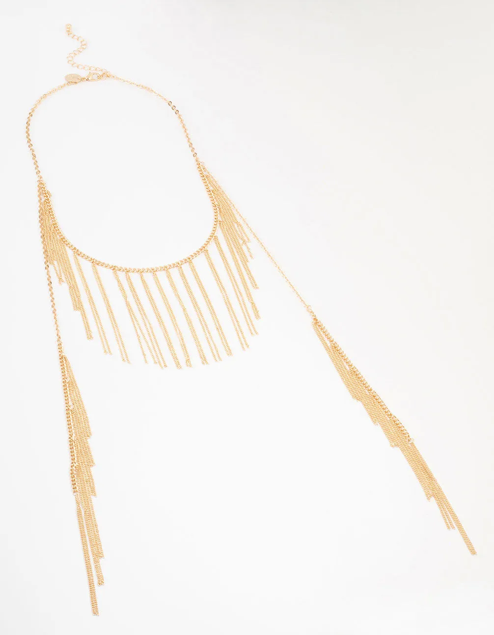Gold Multi Tassel Necklace sold by lovisa product image thumbnail 2