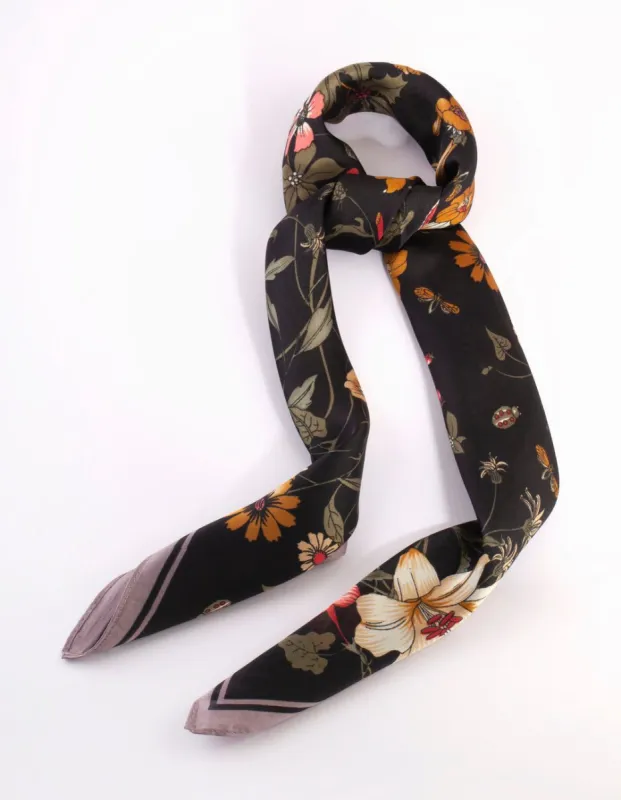 Floral Print Bandana Hair Scarf sold by lovisa