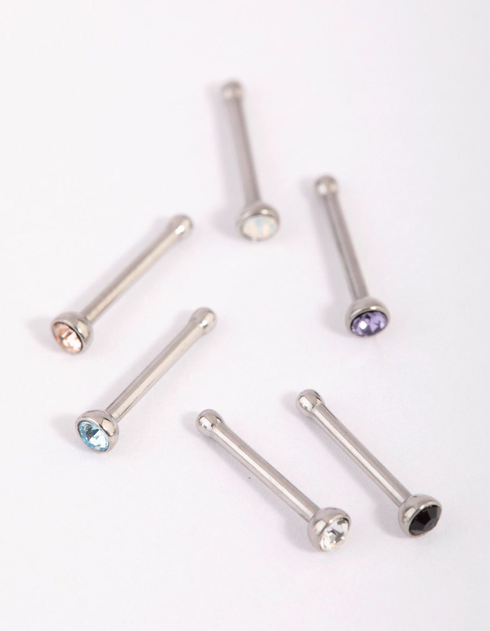 Surgical Steel Frosty Nose Studs sold by lovisa product image thumbnail 2