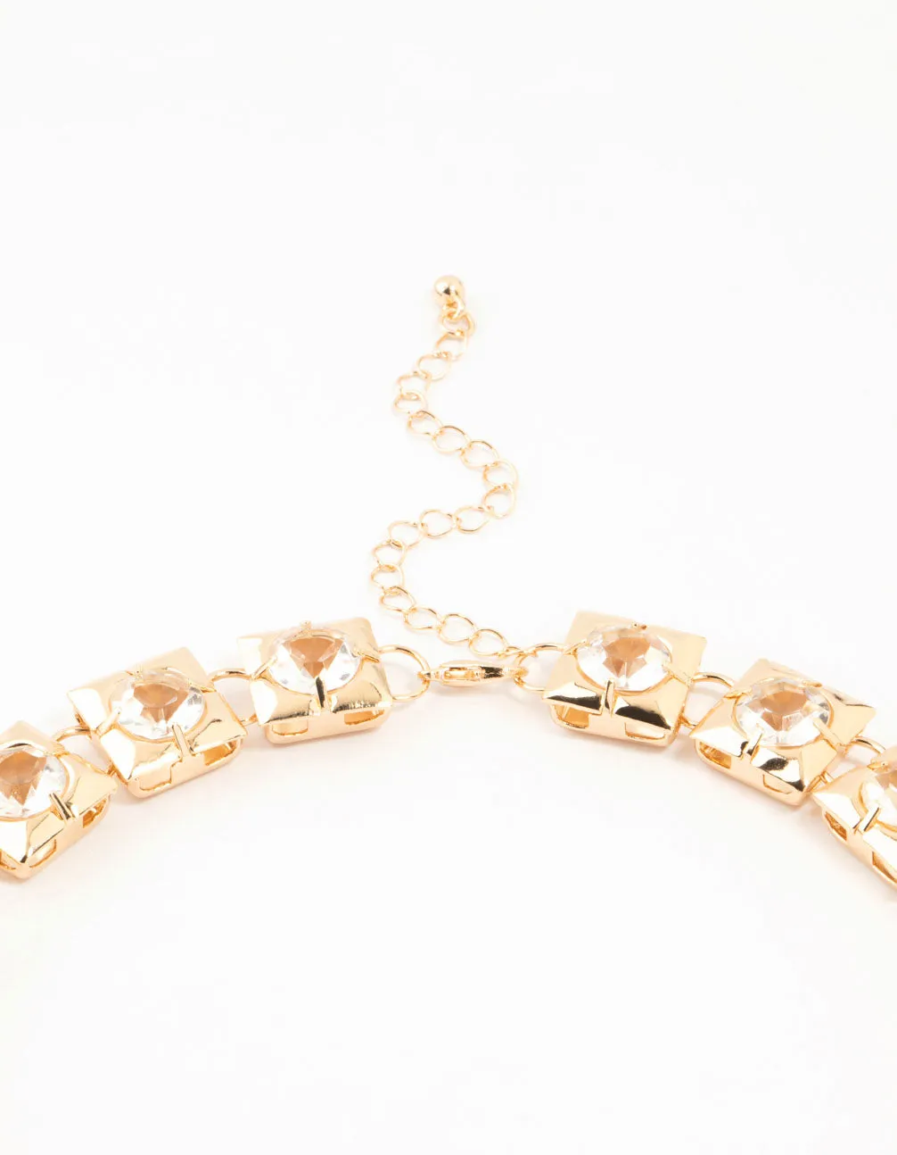 Gold Diamante Necklace sold by lovisa product image thumbnail 3