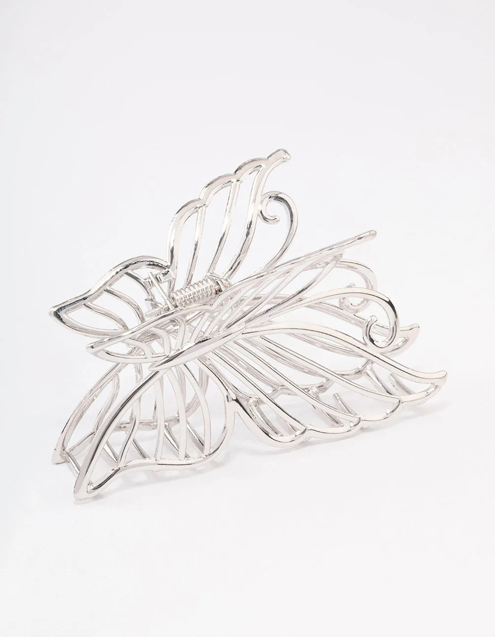 Silver Detail Butterfly Hair Claw Clip sold by lovisa product image thumbnail 2