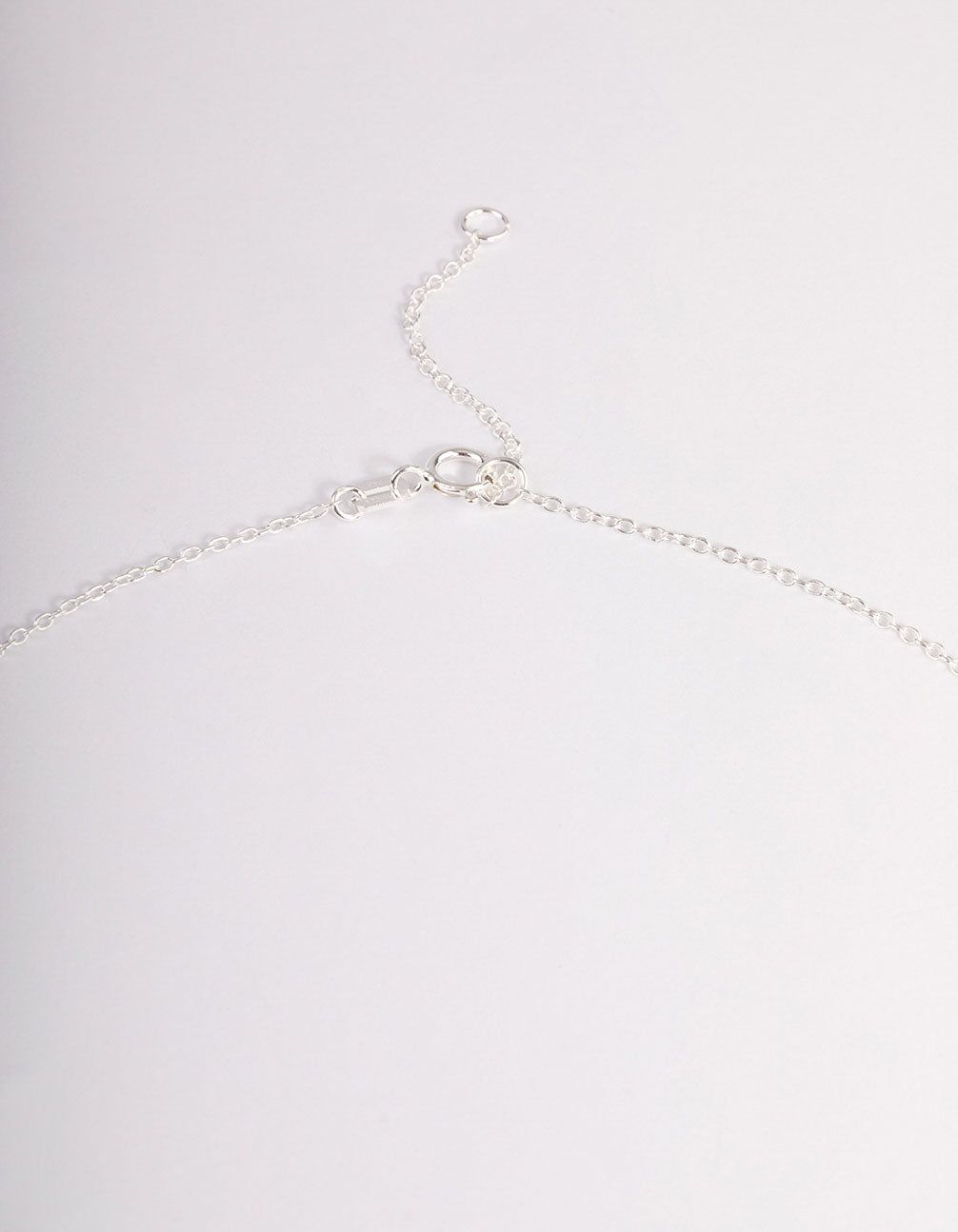 Sterling Silver Cubic Zirconia Halo Heart Pendant Necklace sold by lovisa product image thumbnail 3