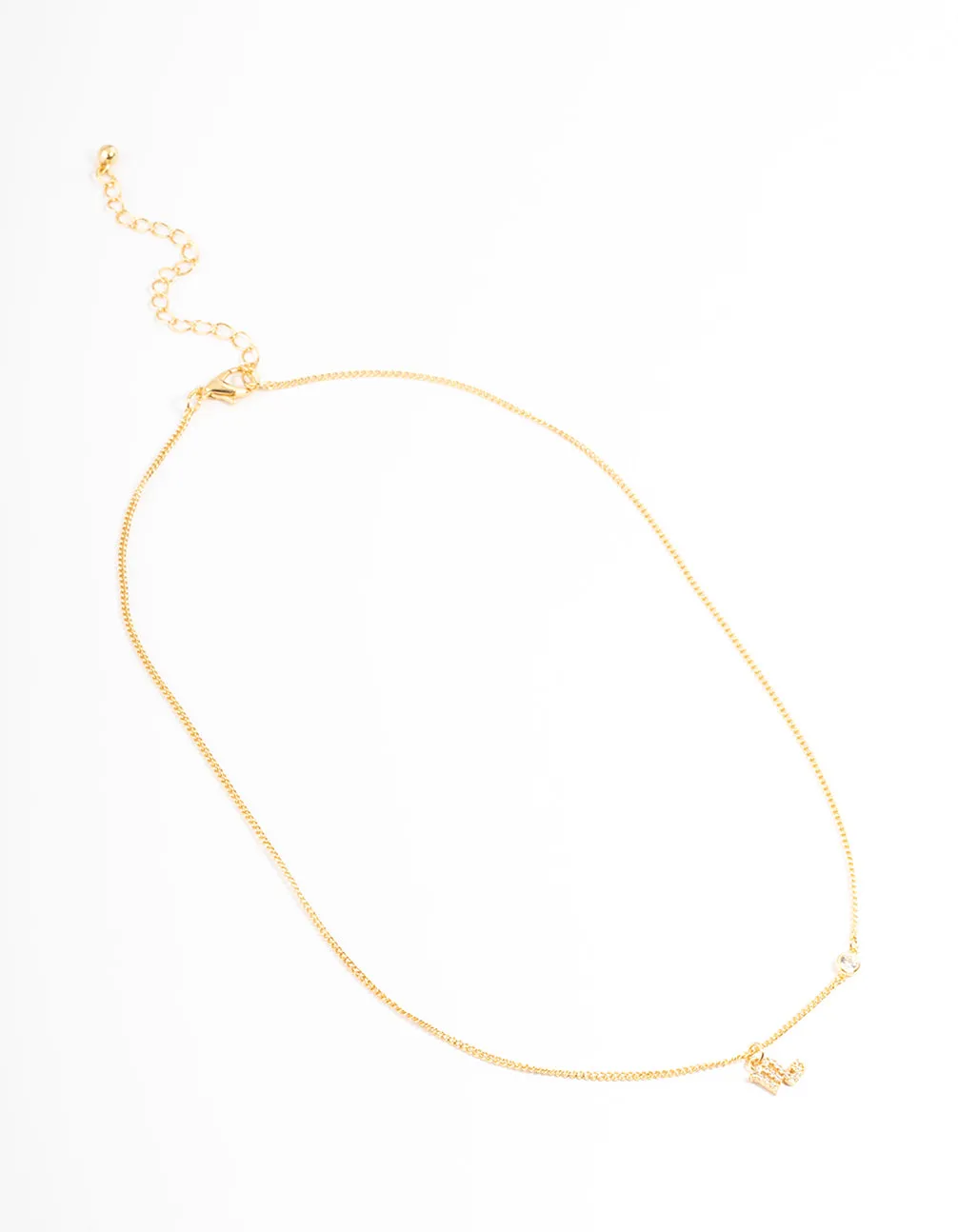 Gold Plated Scorpio Necklace With Cubic Zirconia Pendant sold by lovisa product image thumbnail 4