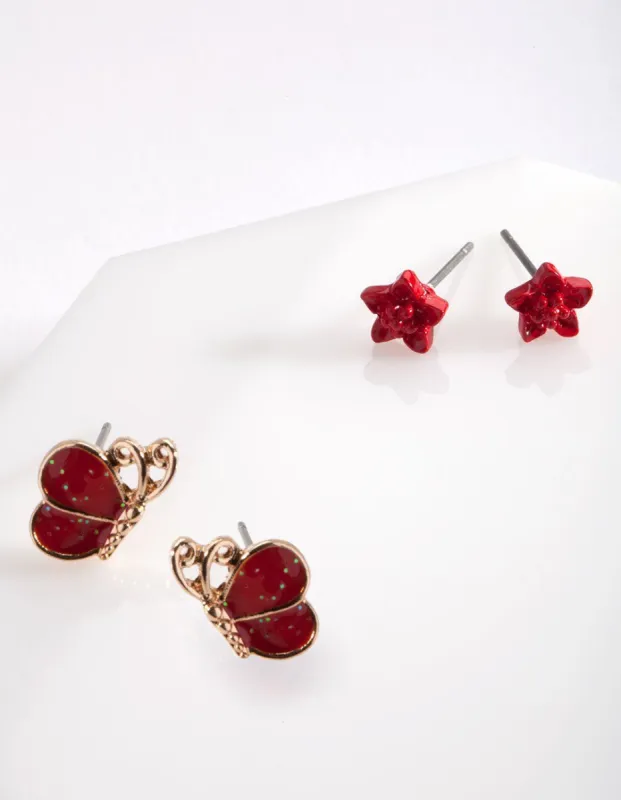VAL4 MM BUTRFLY STR 2PK ST ER@ sold by lovisa