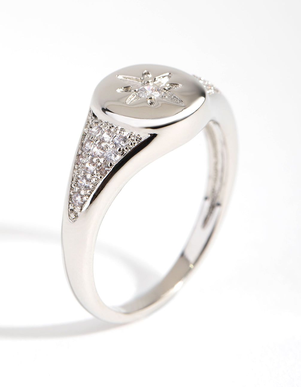Rhodium Heart Cubic Zirconia Ring sold by lovisa product image thumbnail 3