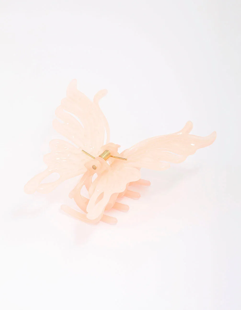 Pink Molten Butterfly Hair Claw Clip sold by lovisa