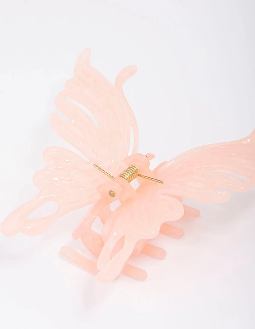 Pink Molten Butterfly Hair Claw Clip sold by lovisa product image thumbnail 3