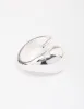 Silver Plated Puffy Cocktail Ring sold by lovisa