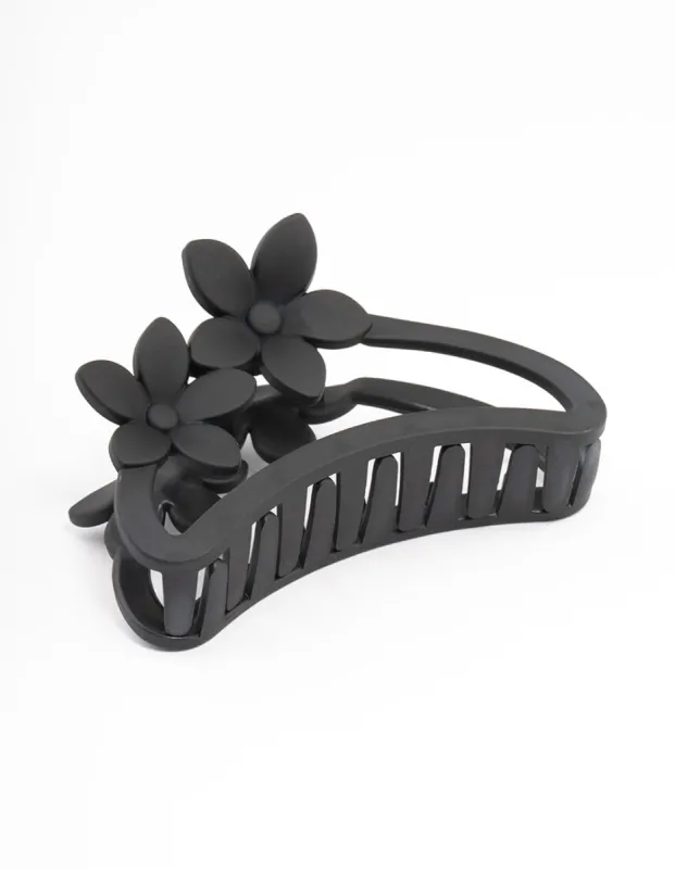 Black Flower Claw sold by lovisa