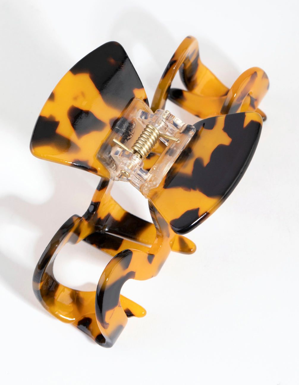 Tortoiseshell Acrylic Swirl Claw sold by lovisa product image thumbnail 2