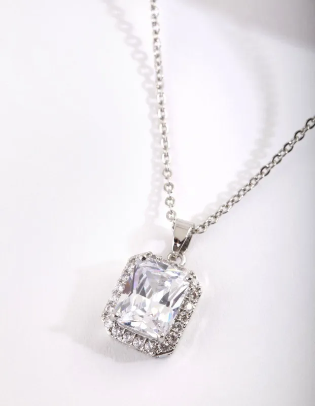 DS RH CZ EMERALD CUT DIA NL sold by lovisa