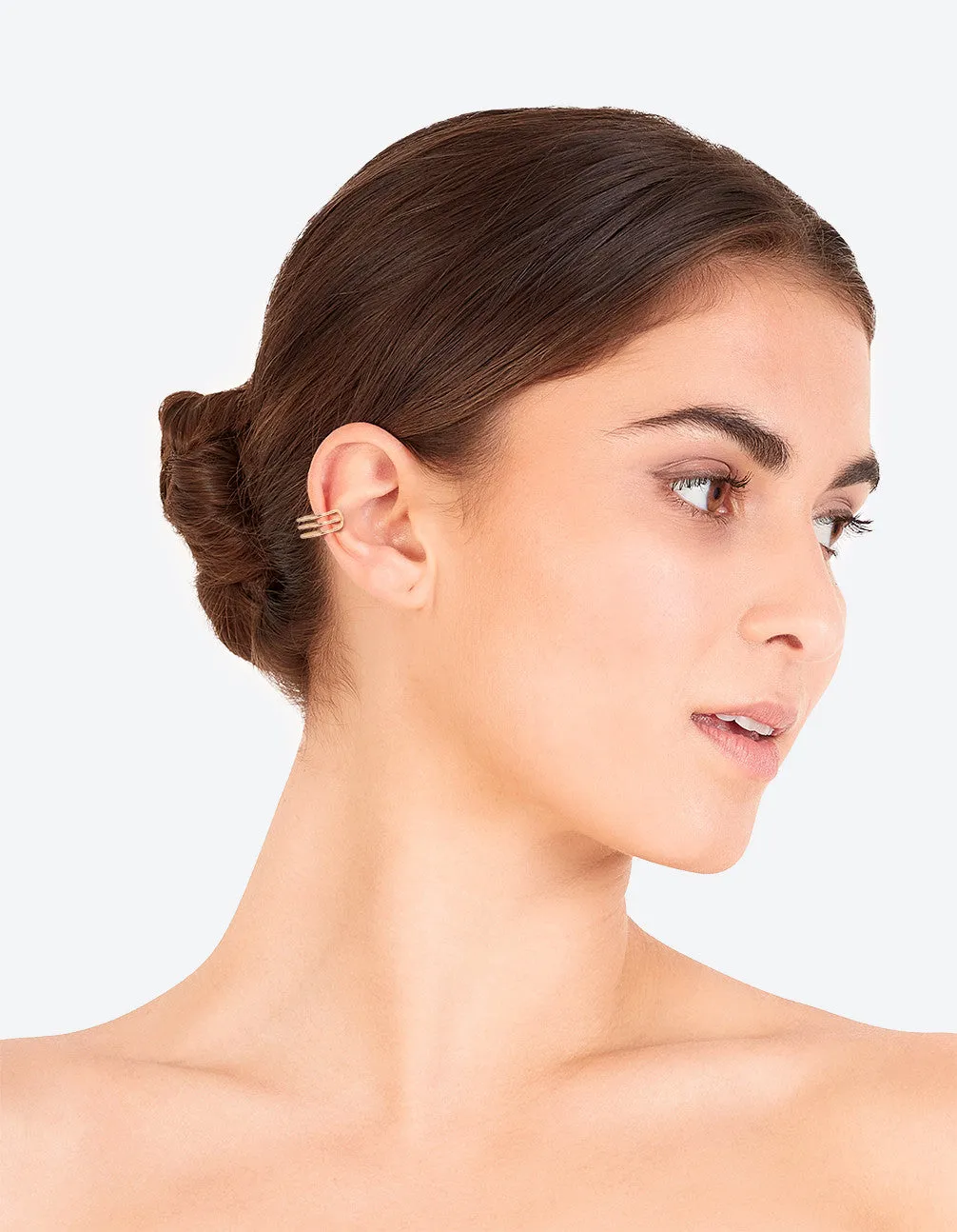 Gold Triple Line Ear Cuff Pack sold by lovisa product image thumbnail 3