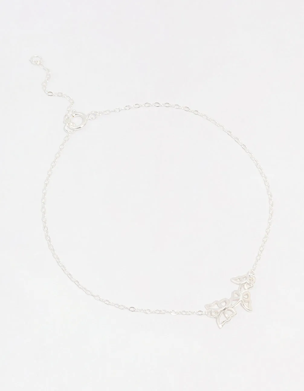 Sterling Silver Butterfly Chain Bracelet sold by lovisa