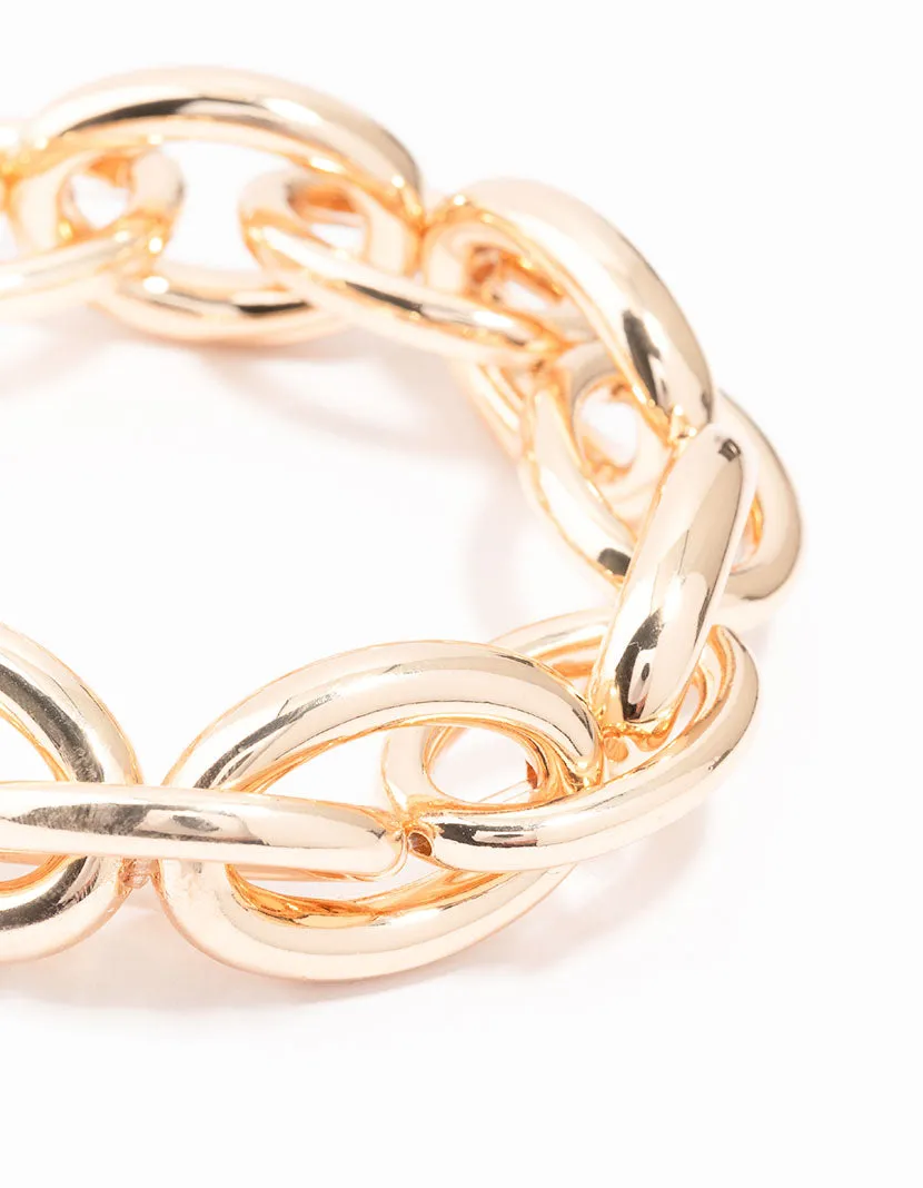 Gold Chain Bracelet sold by lovisa product image thumbnail 2