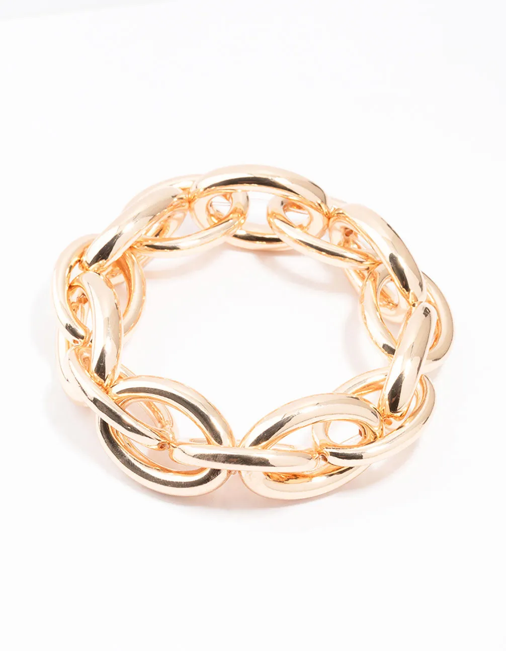 Gold Chain Bracelet sold by lovisa