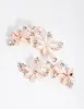Diamante Cats-Eye Multi Flower Clip sold by lovisa