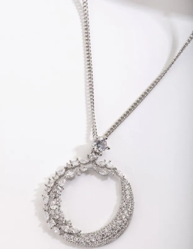 DS RH DIA FLWR HALO CIRC NL sold by lovisa