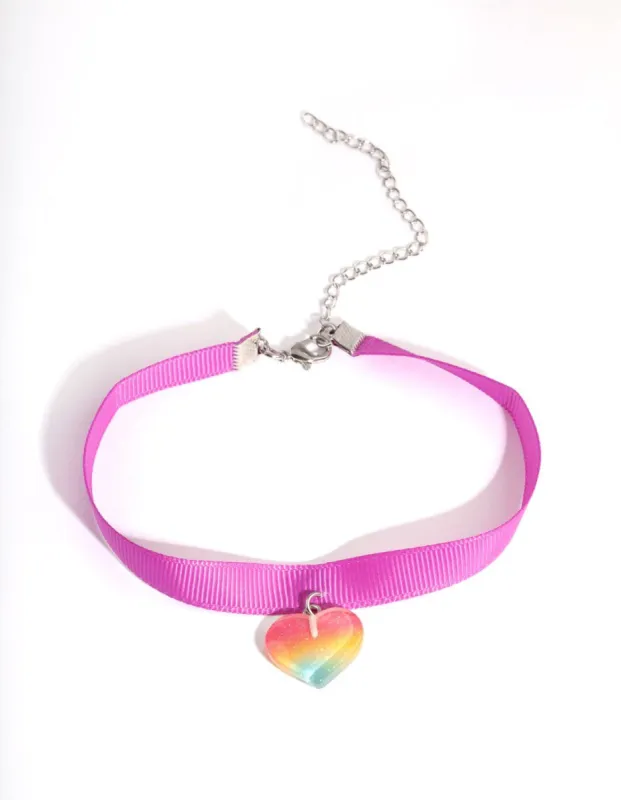 VAL1 FB OMBRE RAINBW HEART NL sold by lovisa