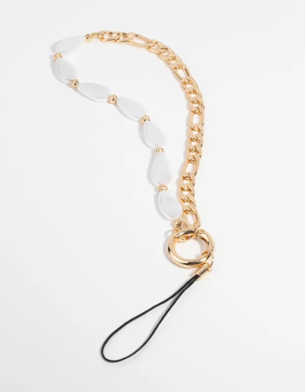 Pearl Phone Charm sold by lovisa