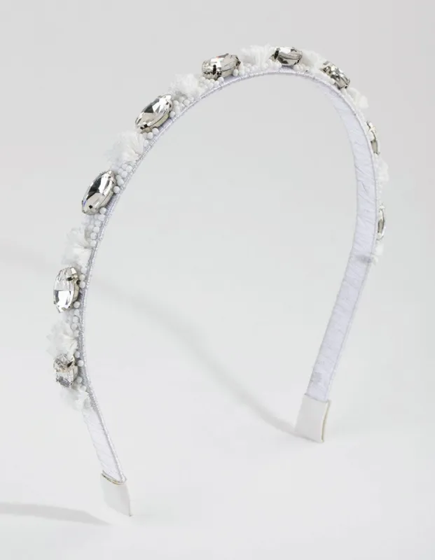 Micro Raffia Detail Alice Band sold by lovisa