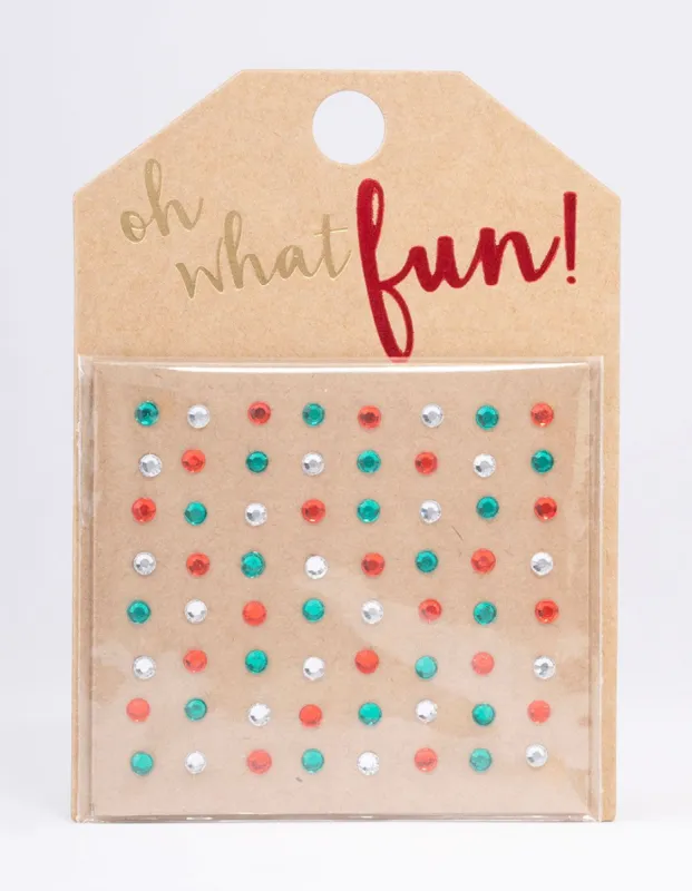 Christmas Face Jewels sold by lovisa