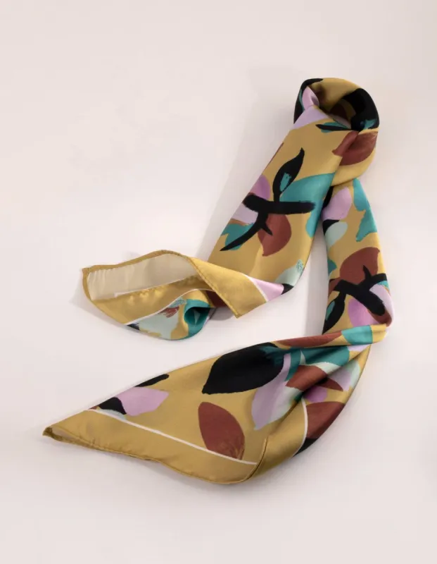 Floral Art Print Scarf sold by lovisa