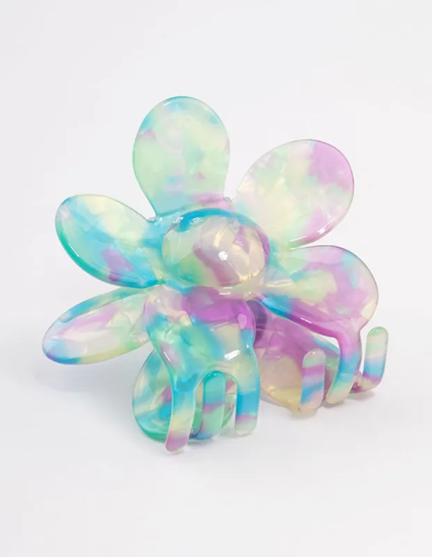 Plastic Statement Flower Claw Clip sold by lovisa