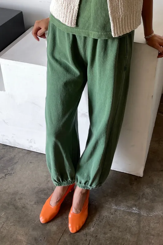 Balloon Pants - Basil sold by Le Bon Shoppe
