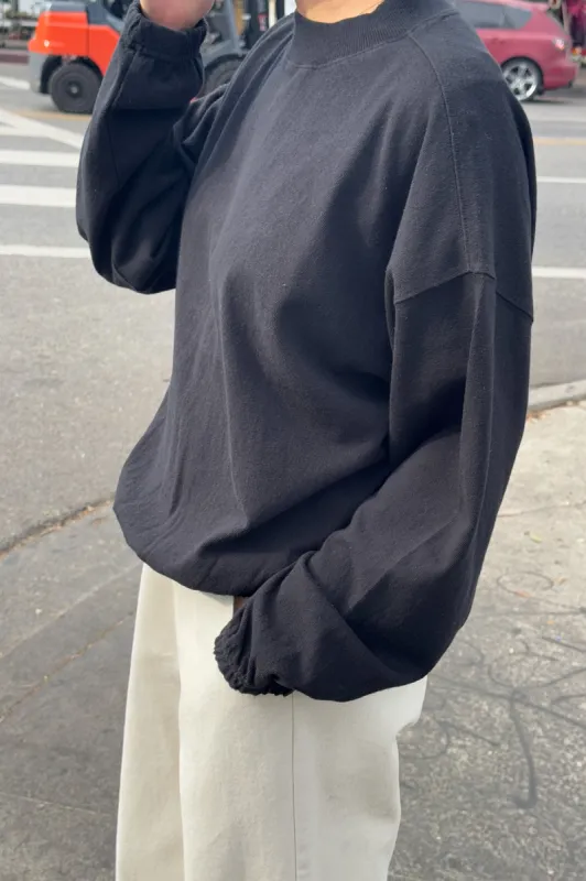 Daisy Long Sleeve Top - Black sold by Le Bon Shoppe
