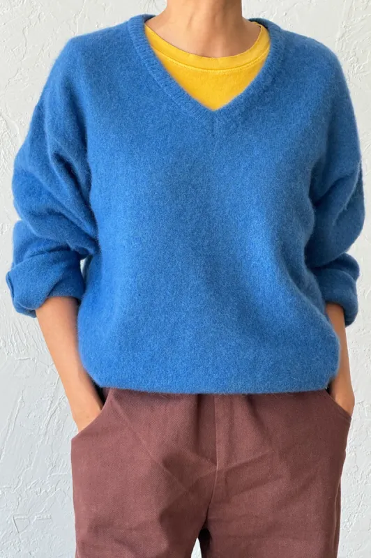 James Mohair Sweater - Blue sold by Le Bon Shoppe