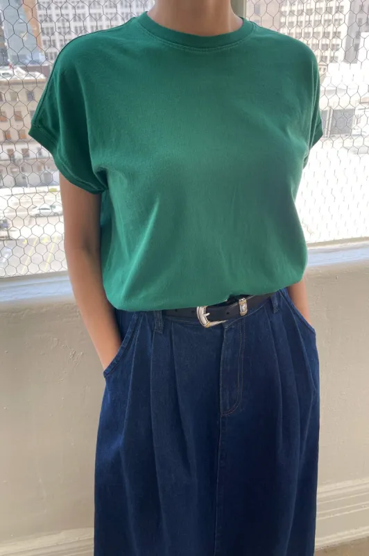 Ease Tee - Deep Green sold by Le Bon Shoppe