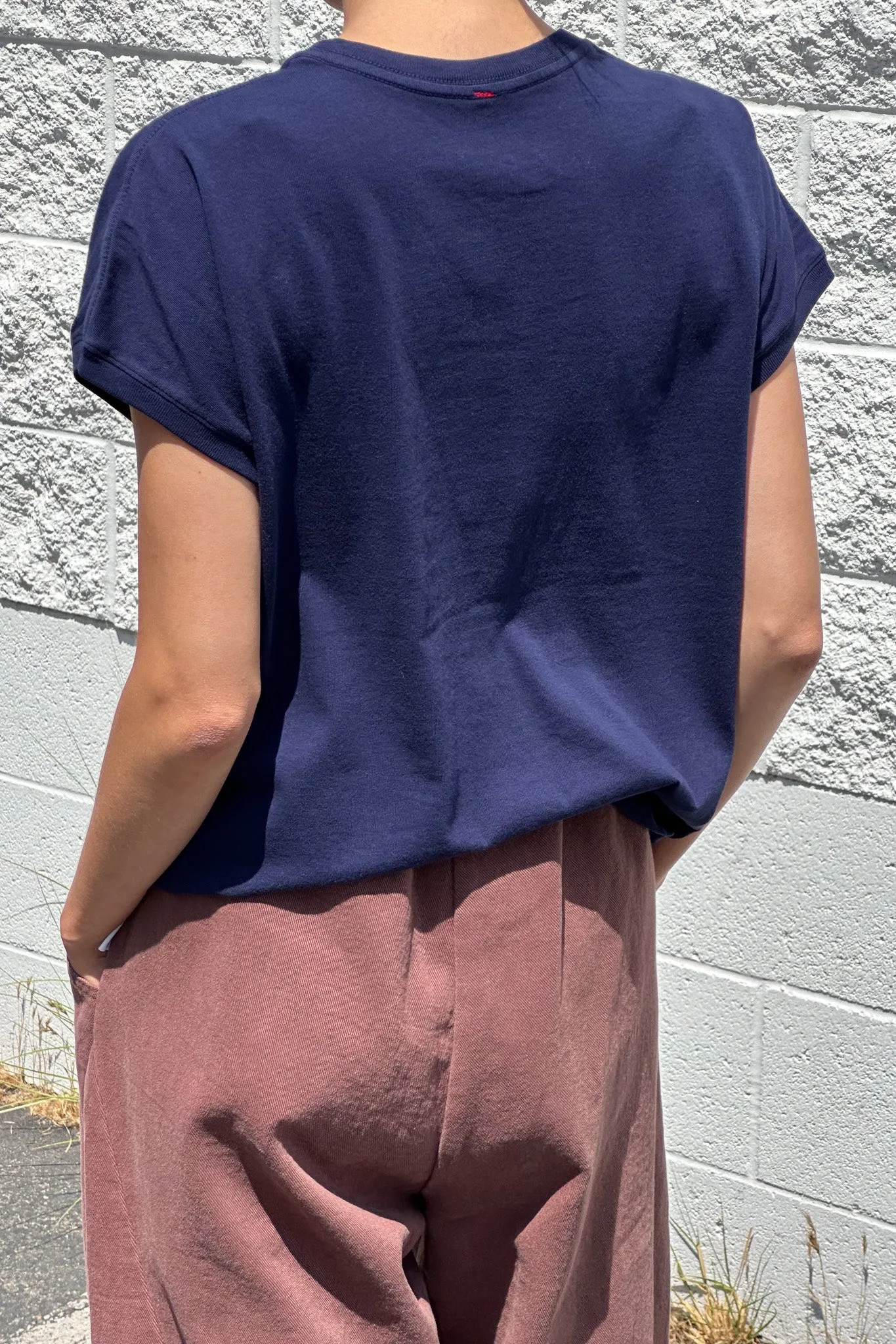 Ease Tee - Navy sold by Le Bon Shoppe product image thumbnail 3