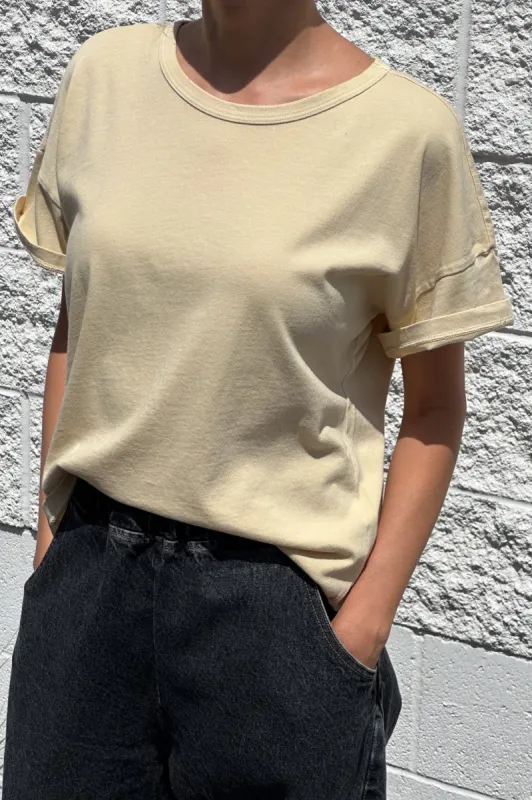 ***SALE*** Vintage Fille Tee - Butter sold by Le Bon Shoppe