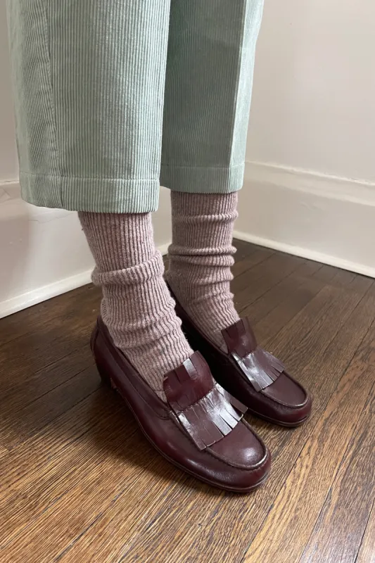 Snow Socks - Mauve sold by Le Bon Shoppe