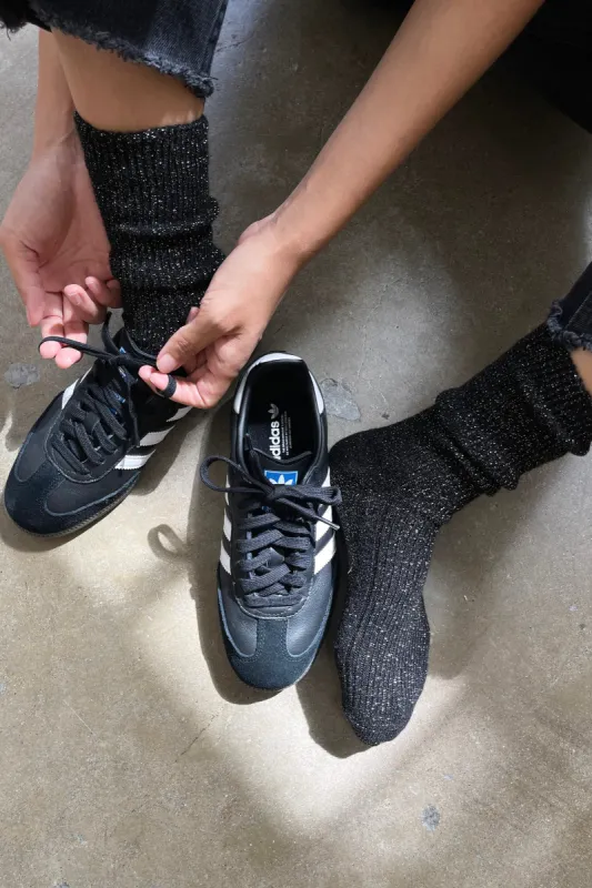 Winter Sparkle Socks - Starry night sold by Le Bon Shoppe