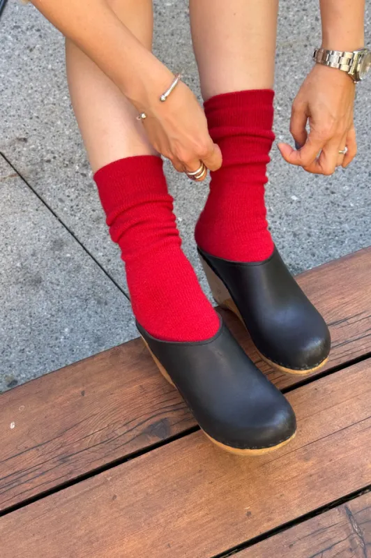 Camper Socks - Red sold by Le Bon Shoppe