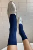 Her Socks (Glitter) - Sapphire Glitter sold by Le Bon Shoppe