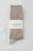 EXTENDED Cashmere Classic Socks - Fawn sold by Le Bon Shoppe