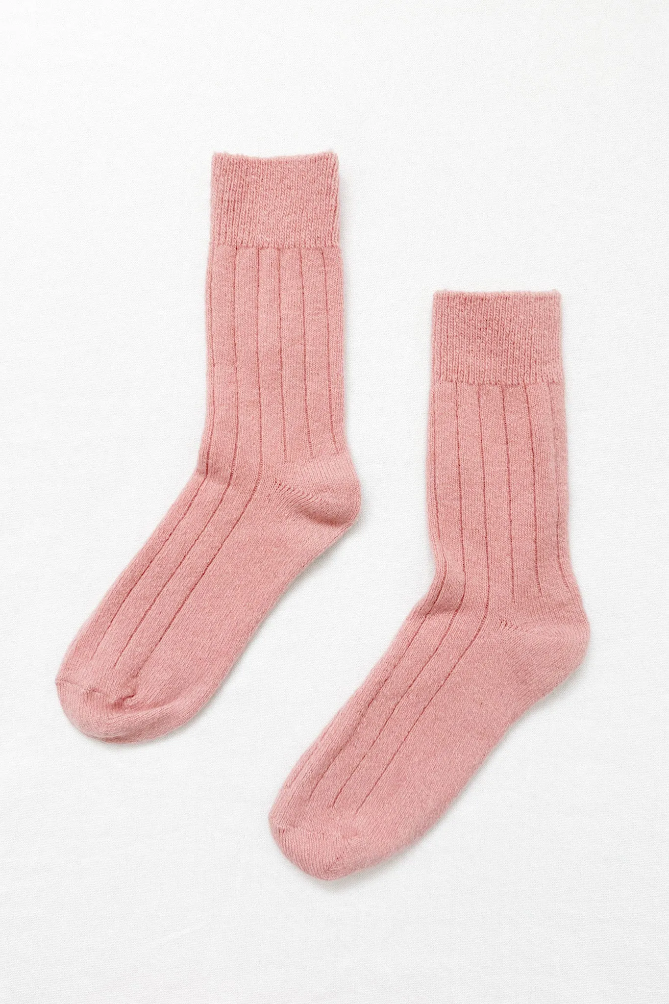 Classic Cashmere Socks - Rose Petal sold by Le Bon Shoppe product image thumbnail 5