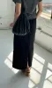 ***SALE*** Long City Skirt - Black sold by Le Bon Shoppe