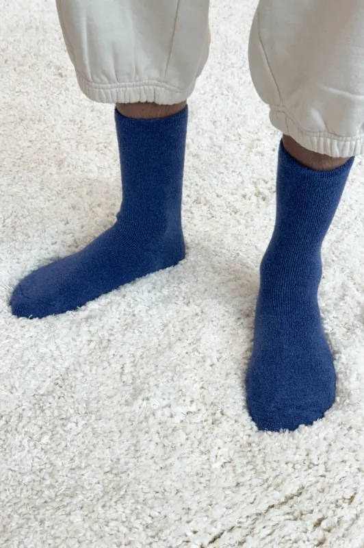 EXTENDED  Cloud Socks - Bijou Blue sold by Le Bon Shoppe