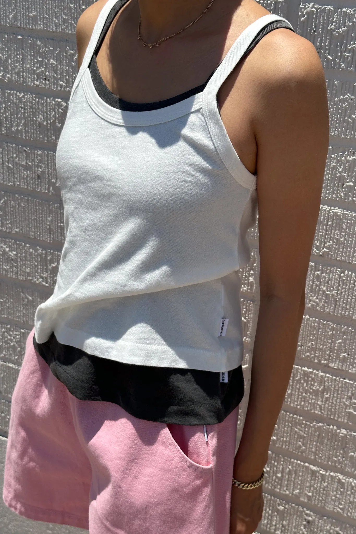 Dana Cami (Organic Cotton)- Vintage White sold by Le Bon Shoppe product image thumbnail 3