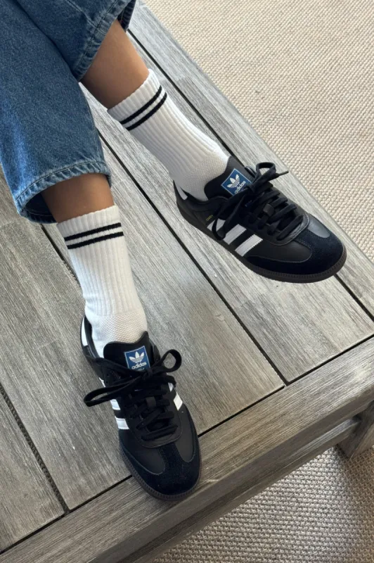 Boyfriend Socks - Classic White sold by Le Bon Shoppe