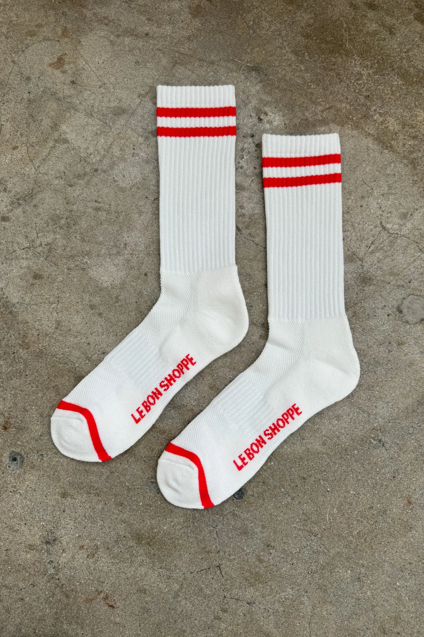 EXTENDED Boyfriend Socks - Clean White sold by Le Bon Shoppe product image thumbnail 4