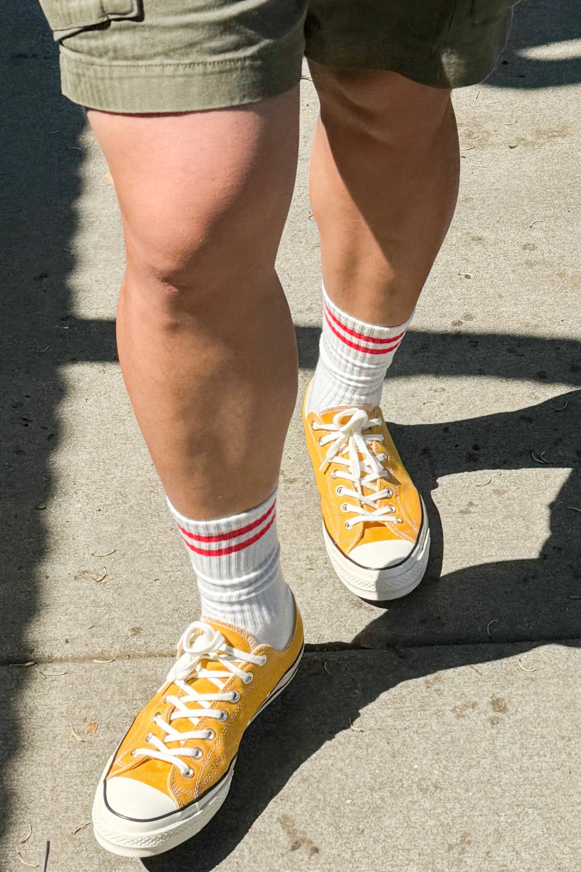 EXTENDED Boyfriend Socks - Clean White sold by Le Bon Shoppe