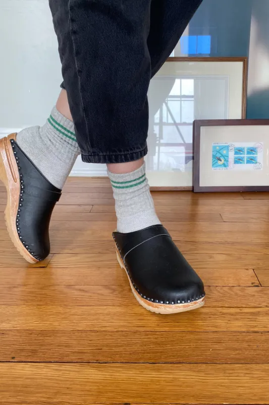 Boyfriend Socks - Lt. Grey sold by Le Bon Shoppe