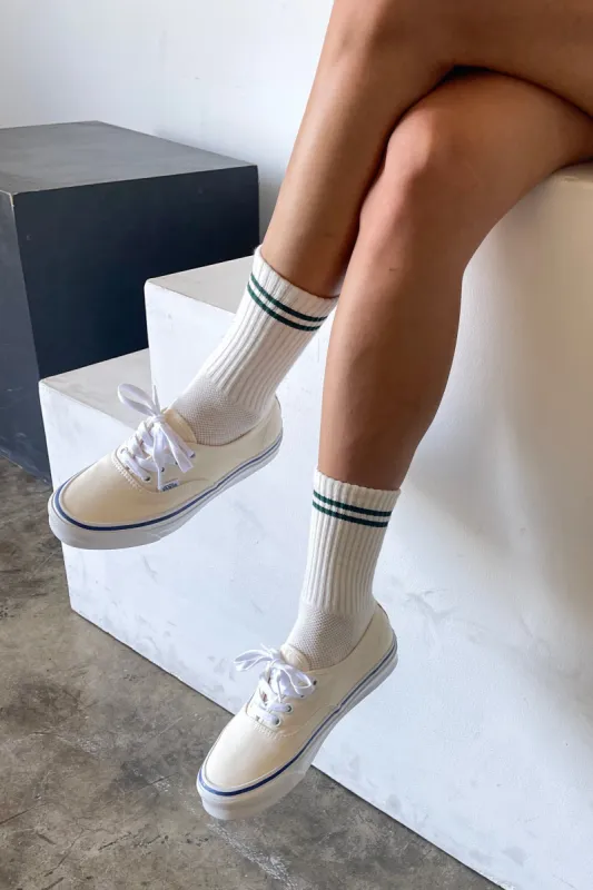 Boyfriend Socks - Parchment sold by Le Bon Shoppe